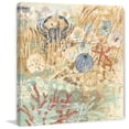 thumbnail image 1 of Marmont Hill "Floral Frenzy Coastal II" Painting Print on Canvas, 1 of 5