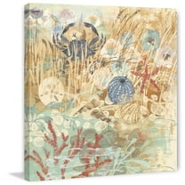 Marmont Hill "Floral Frenzy Coastal II" Painting Print on Canvas