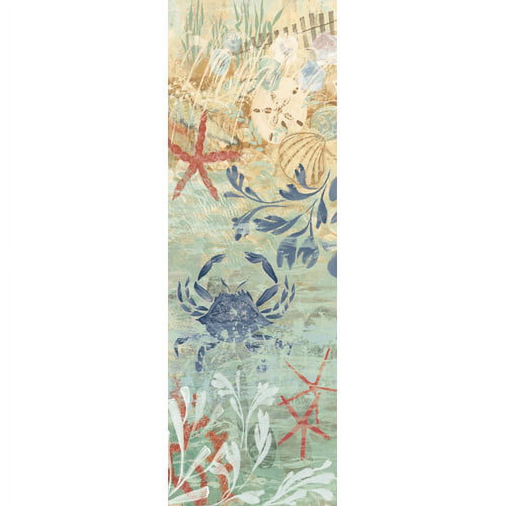 Marmont Hill "Floral Frenzy Coastal VII" Painting Print on Canvas