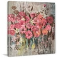 thumbnail image 1 of Marmont Hill Floral Frenzy Pink I Painting Print On Canvas, 1 of 7