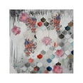 thumbnail image 1 of Marmont Hill Floral Swatches I Painting Print on Wrapped Canvas, 1 of 4