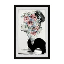 Marmont Hill Flower Crown Framed Print Wall Art