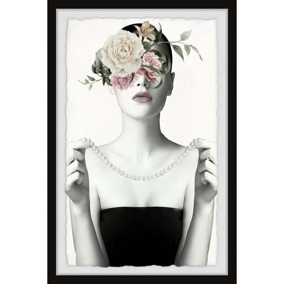 Marmont Hill Flower Madness Iii Framed Wall Art, 8.00" x 1.50"