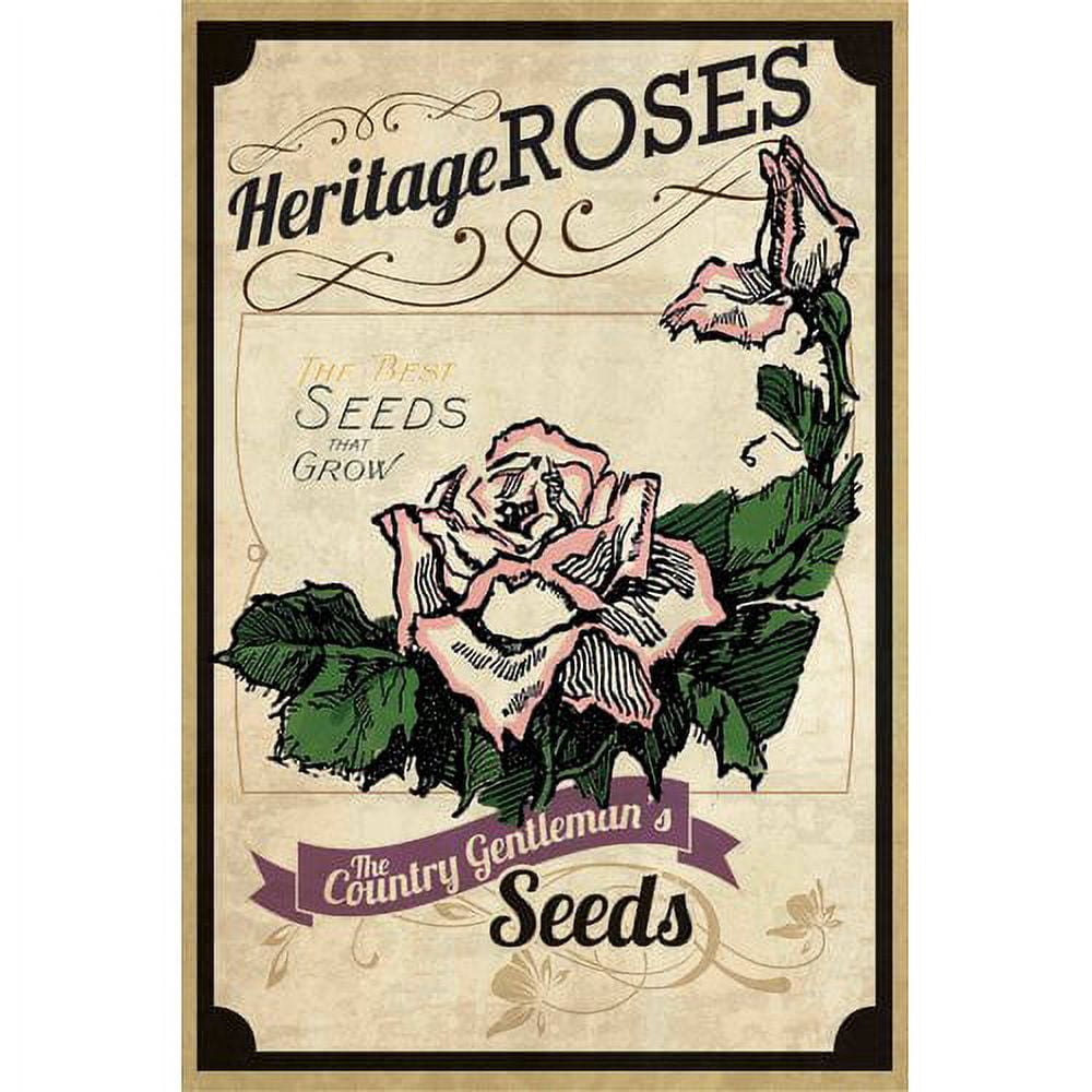 Marmont Hill "Flower Packet Roses" Painting Print on Canvas