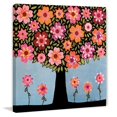 thumbnail image 1 of Marmont Hill "Flowering Tree" by Sascalia Painting Print on Wrapped Canvas, 1 of 7