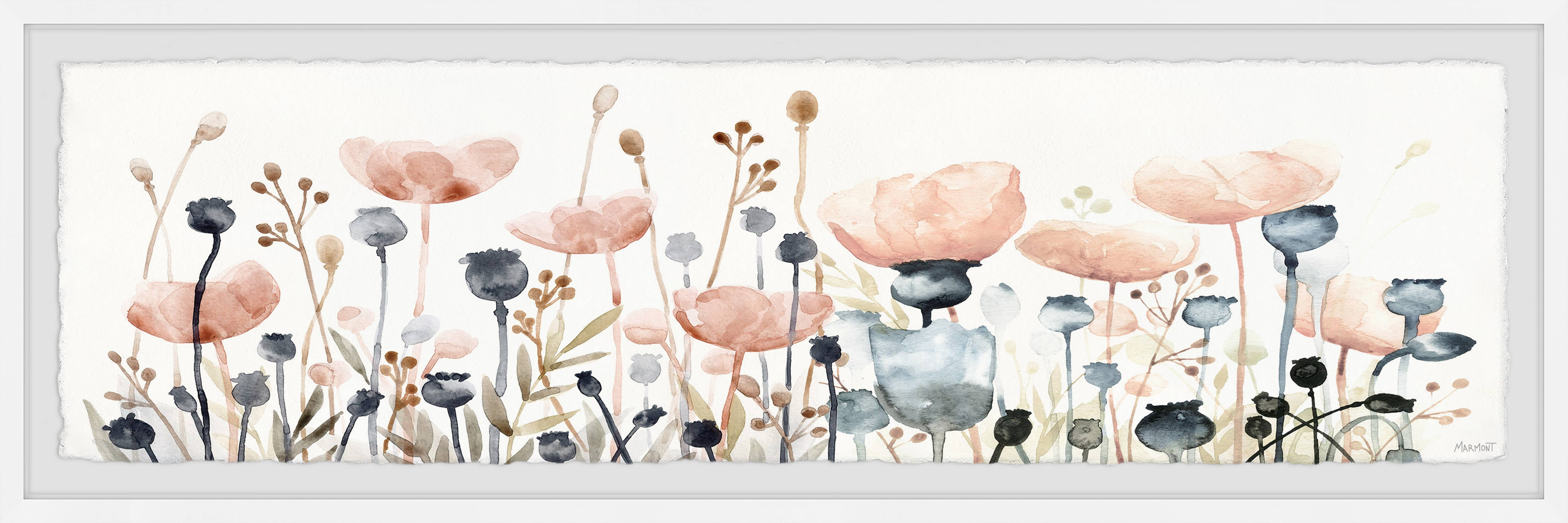 Marmont Hill Flowers and Buds Framed Wall Art
