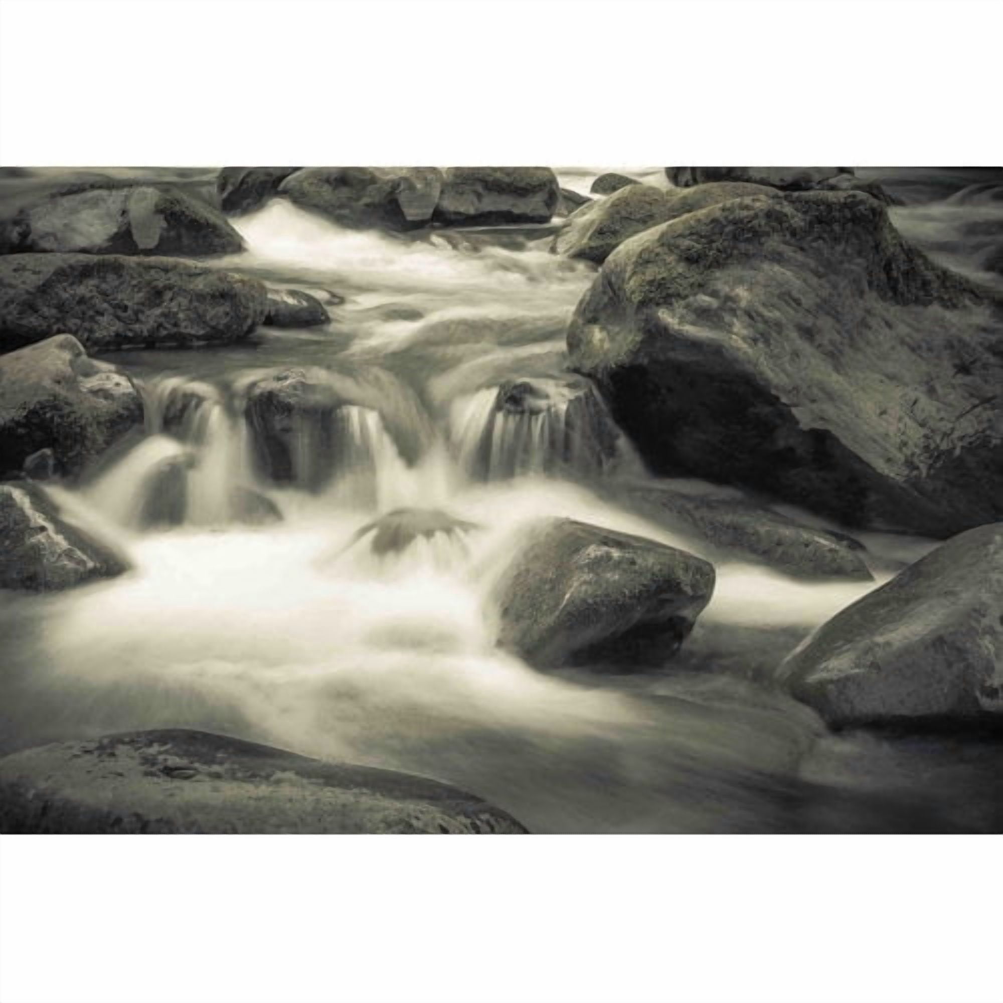 Marmont Hill "Flowing" Painting Print on Canvas