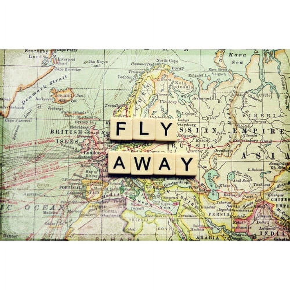 Marmont Hill "Fly Away" Sylvia Cook Painting Print on Canvas