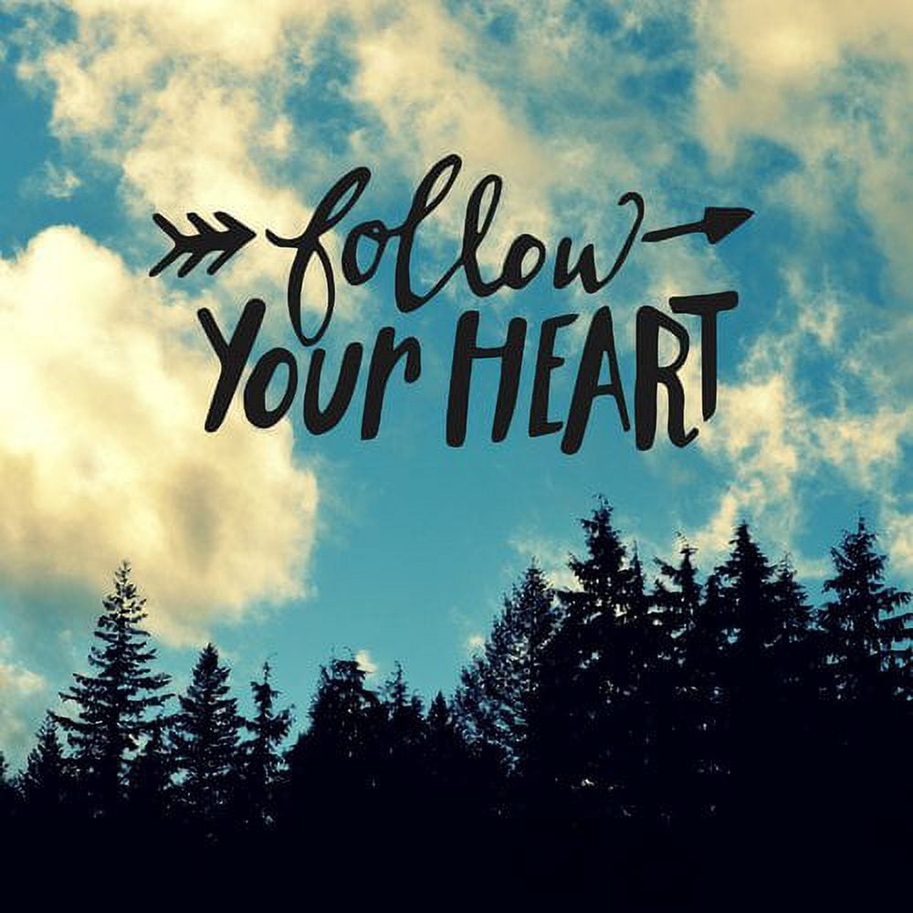 Marmont Hill "Follow Your Heart" by Robert Dickinson Painting Print on Canvas
