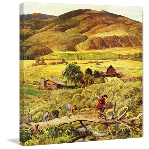 Marmont Hill - "Follow the Leader" Painting Print on Wrapped Canvas