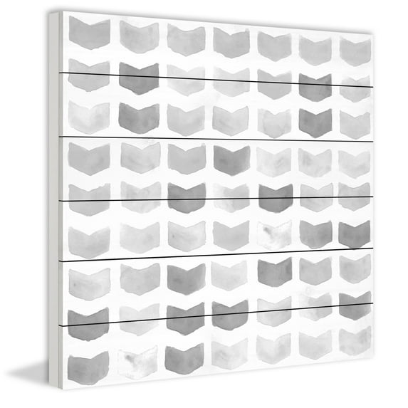 Marmont Hill Follow the Leader White Wood Wall Art