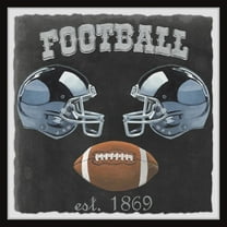 Marmont Hill Football Poster Framed Wall Art