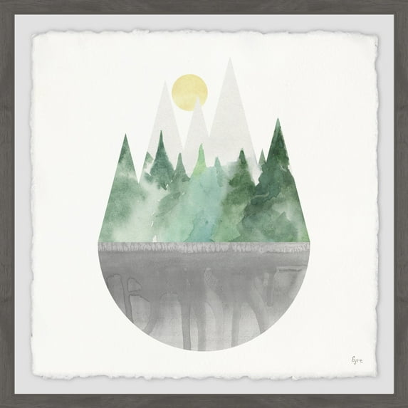 Marmont Hill Forest Sun by Eyre Tarney Framed Wall Art