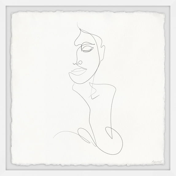 Marmont Hill Free Woman Framed Painting Print