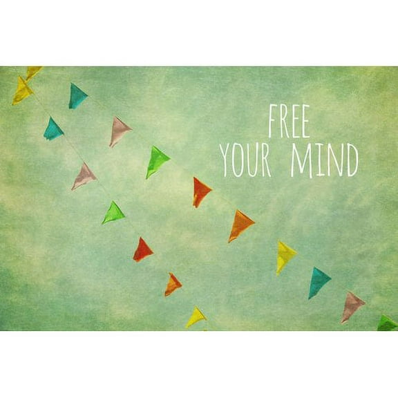 Marmont Hill "Free Your Mind" Sylvia Cook Painting Print on Canvas