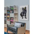 thumbnail image 1 of Marmont Hill "French Bulldog King" Framed Painting Print, 1 of 1
