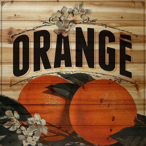 Marmont Hill "French Fruit" Painting Print on Natural Pine Wood