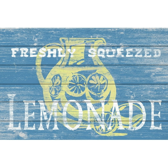 Marmont Hill Freshly Squeezed II White Wood Wall Art, 8" x 12"