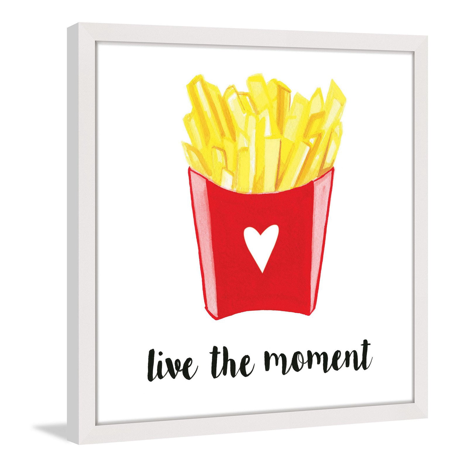 Marmont Hill "Fries" by Molly Rosner Framed Painting Print