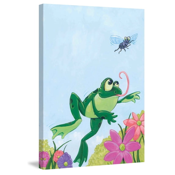 Marmont Hill "Frog" by Curtis Painting Print on Canvas