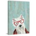 thumbnail image 1 of Marmont Hill "Furry Dog in a Sunglass" Painting Print on Wrapped Canvas, 1 of 5