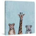 thumbnail image 1 of Marmont Hill Furry Trio II Print Wall Art on Wrapped Canvas, 1 of 5