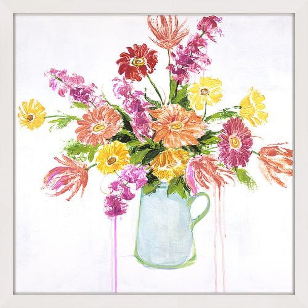 Marmont Hill - "Garden Bloom I" by Julie Joy Framed Painting Print