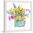 thumbnail image 1 of Marmont Hill - "Garden Bloom II" by Julie Joy Framed Painting Print, 1 of 5