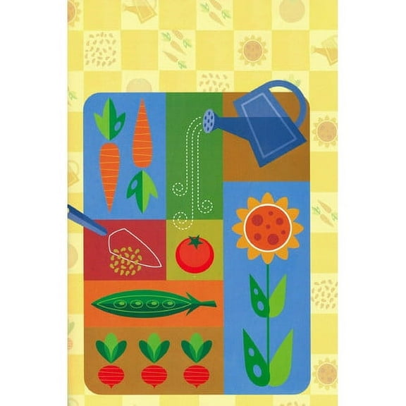 Marmont Hill "Gardening" by Curtis Painting Print on Canvas