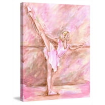 Marmont Hill "Getting Ready" by Reesa Qualia Painting Print on Wrapped Canvas