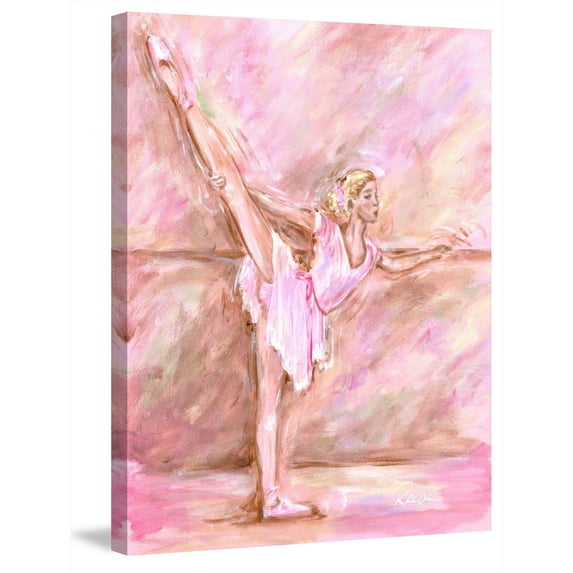 Marmont Hill "Getting Ready" by Reesa Qualia Painting Print on Wrapped Canvas