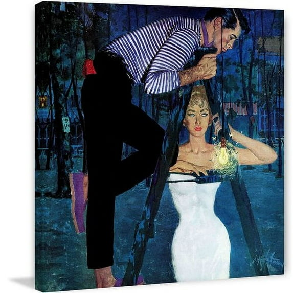 Marmont Hill "Gigilo" by Coby Whitmore Painting Print on Canvas