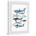 thumbnail image 1 of Marmont Hill Gills and Fins Framed Painting Print, 1 of 3