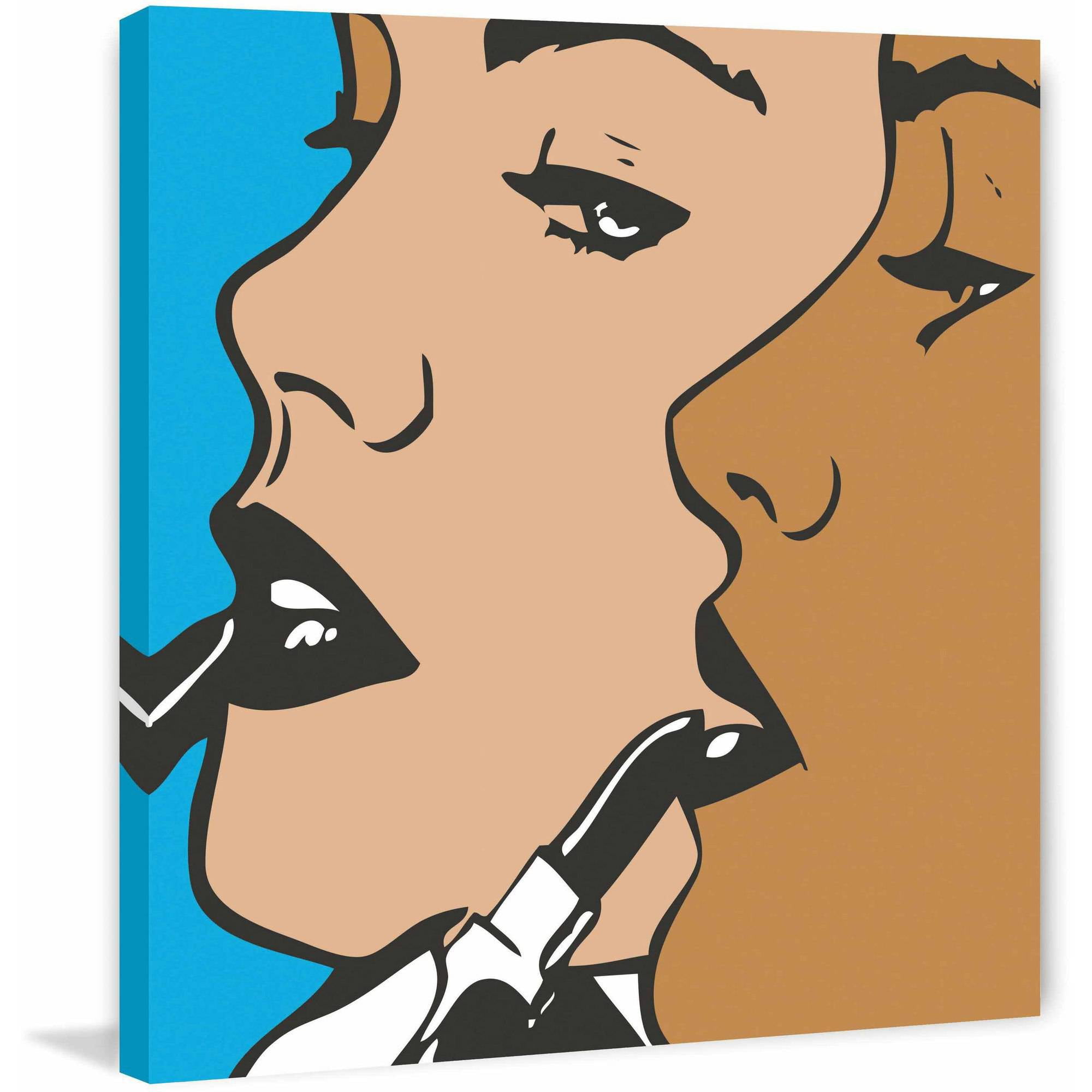 Marmont Hill "Girls 2" Print on Canvas