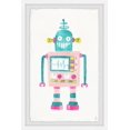 thumbnail image 1 of Marmont Hill Girly Robot Framed Wall Art, 1 of 6