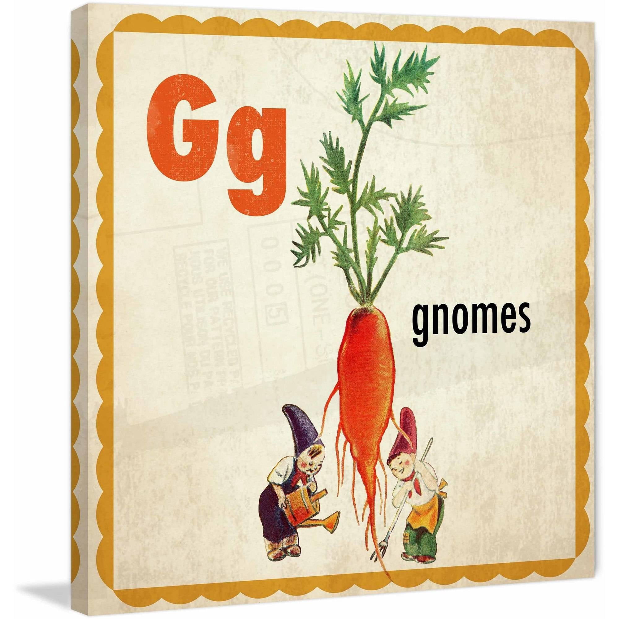 Marmont Hill "Gnomes" by Curtis Painting Print on Canvas
