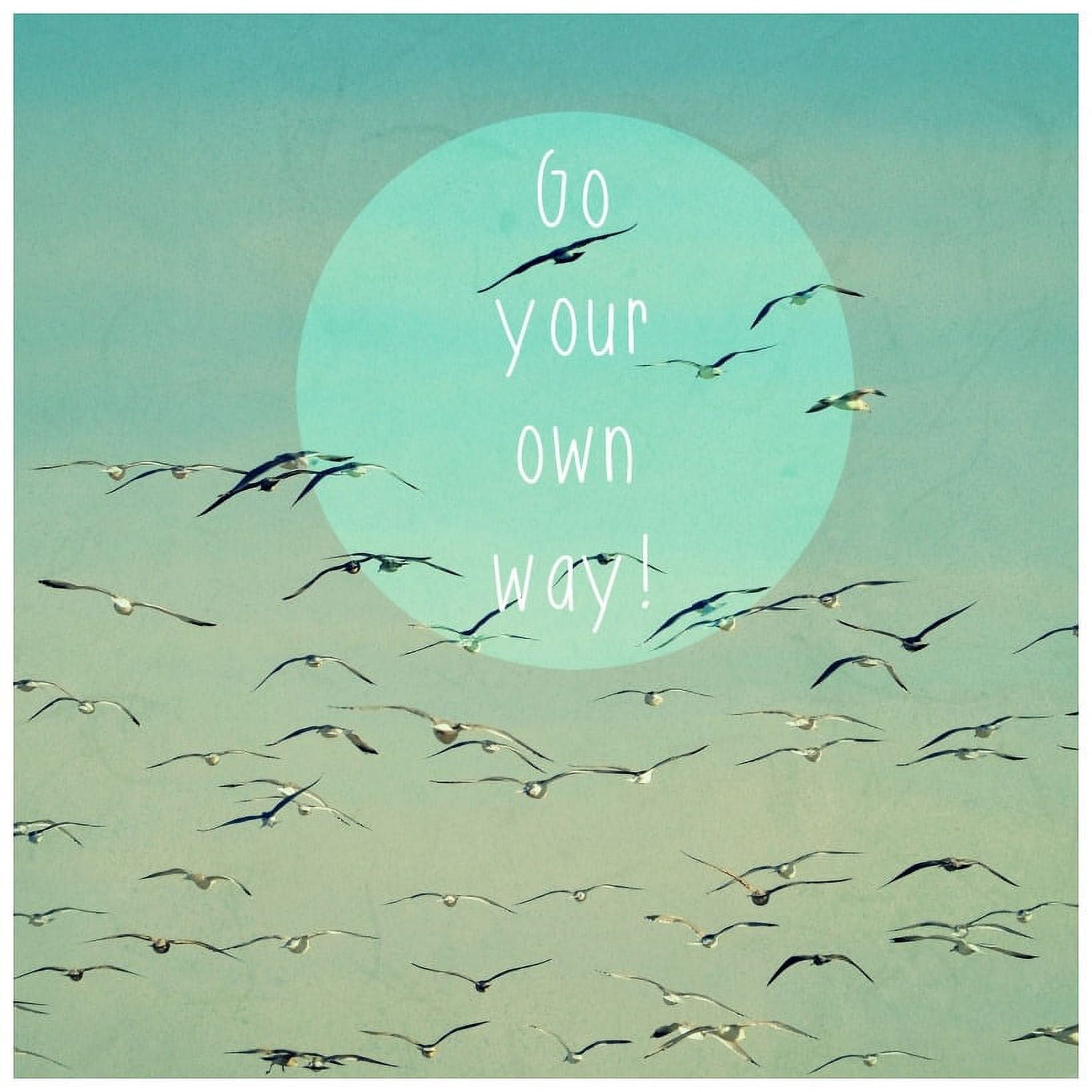 Marmont Hill "Go Your Own Way" by Robert Dickinson Painting Print on Canvas