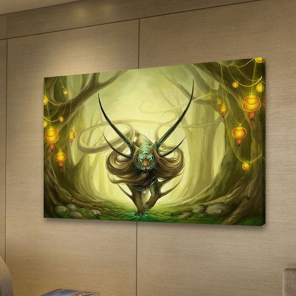 Marmont Hill "God of Evanescence" Painting Print on Canvas