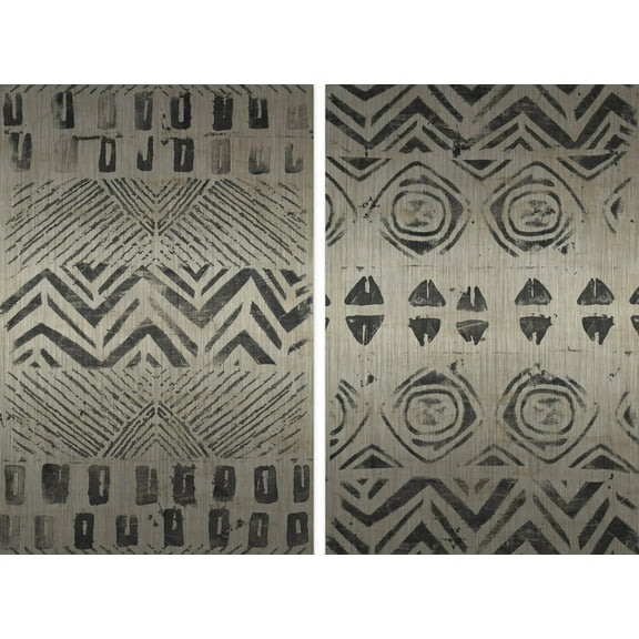 Marmont Hill Golden Patterns Diptych