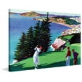 thumbnail image 1 of Marmont Hill Golfing In San Francisco Fine Art Canvas Print From The Marmont Hill Art, 1 of 7