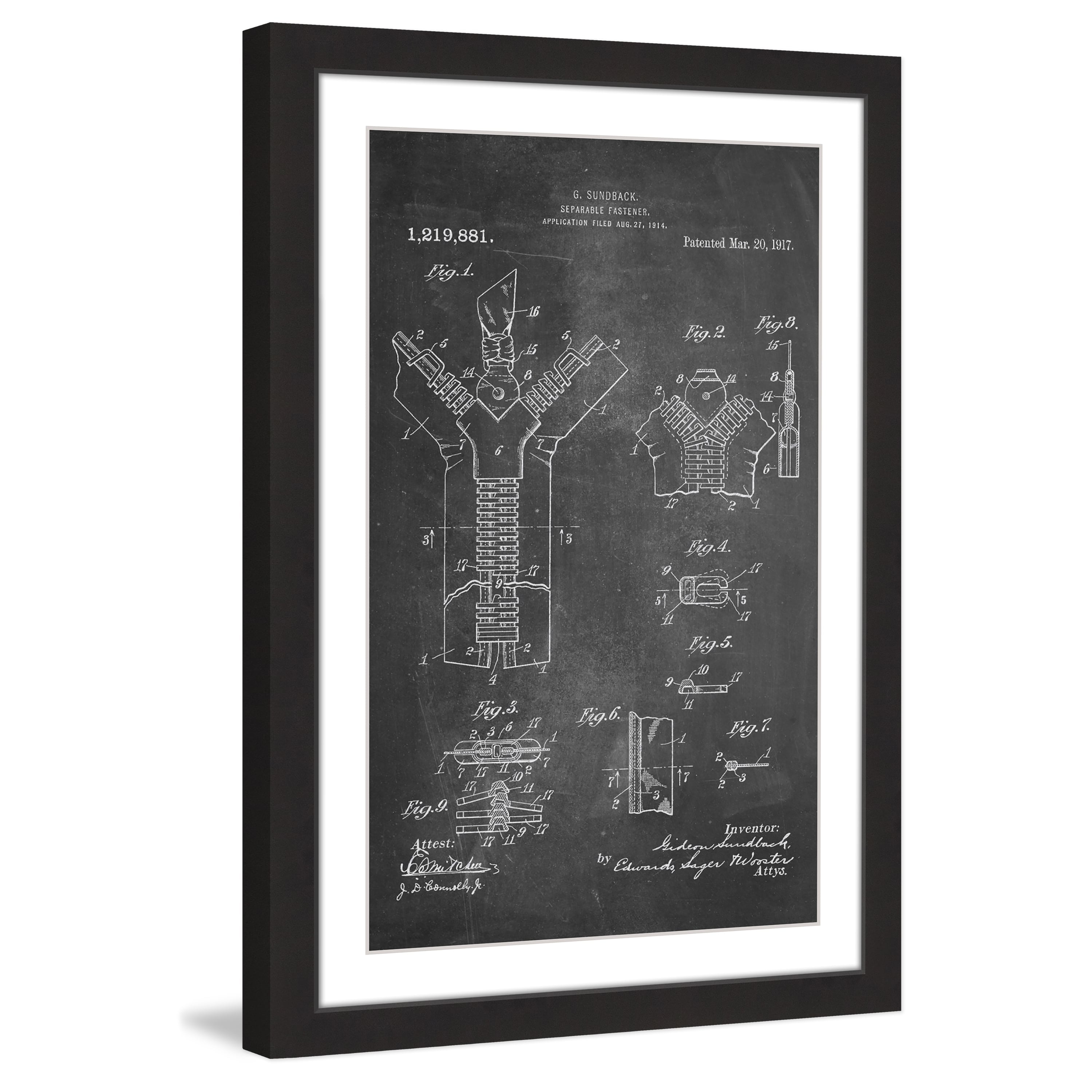Marmont Hill Graphic Prints Abstract Drawings Framed Art Print