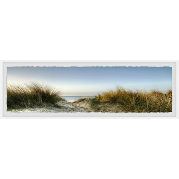 Marmont Hill Grass and the Sea Framed Wall Art