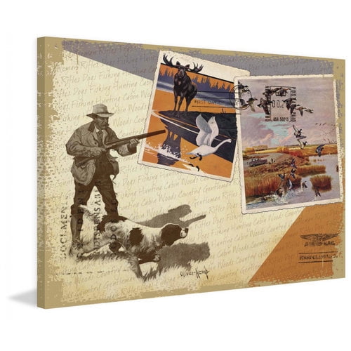 Marmont Hill Great Outdoors 2 by Saturday Evening Post Painting Print on Wrapped Canvas