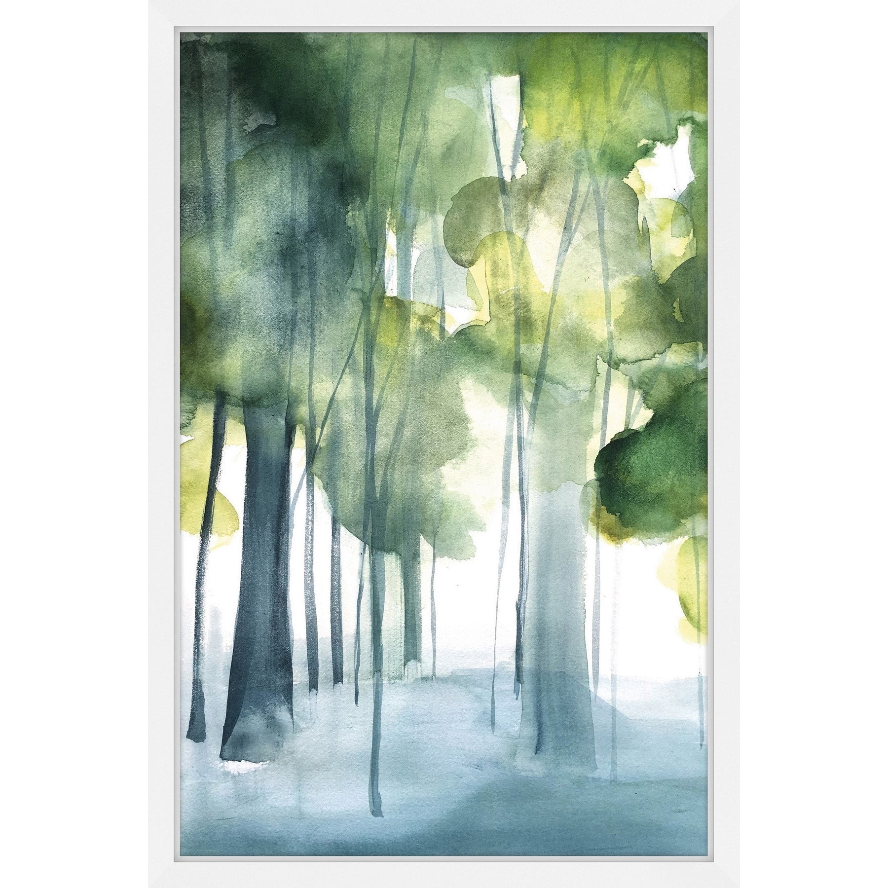 Marmont Hill "Green Grove" by Christine Lindstrom Framed Painting Print