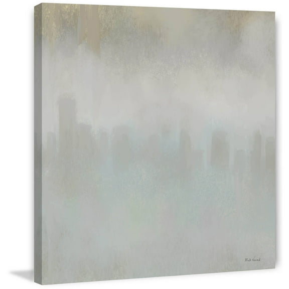 Marmont Hill "Grey Mist" by Rick Novak Painting Print on Wrapped Canvas