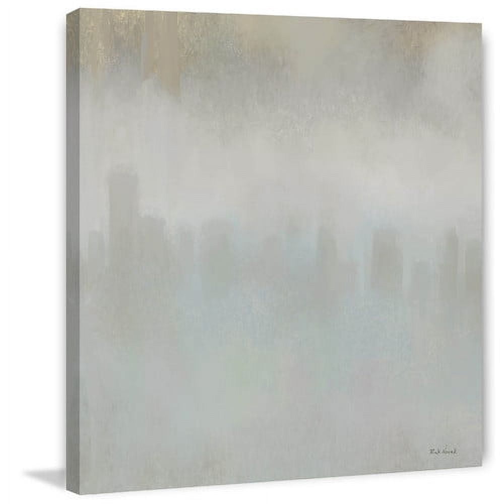 Marmont Hill "Grey Mist" by Rick Novak Painting Print on Wrapped Canvas