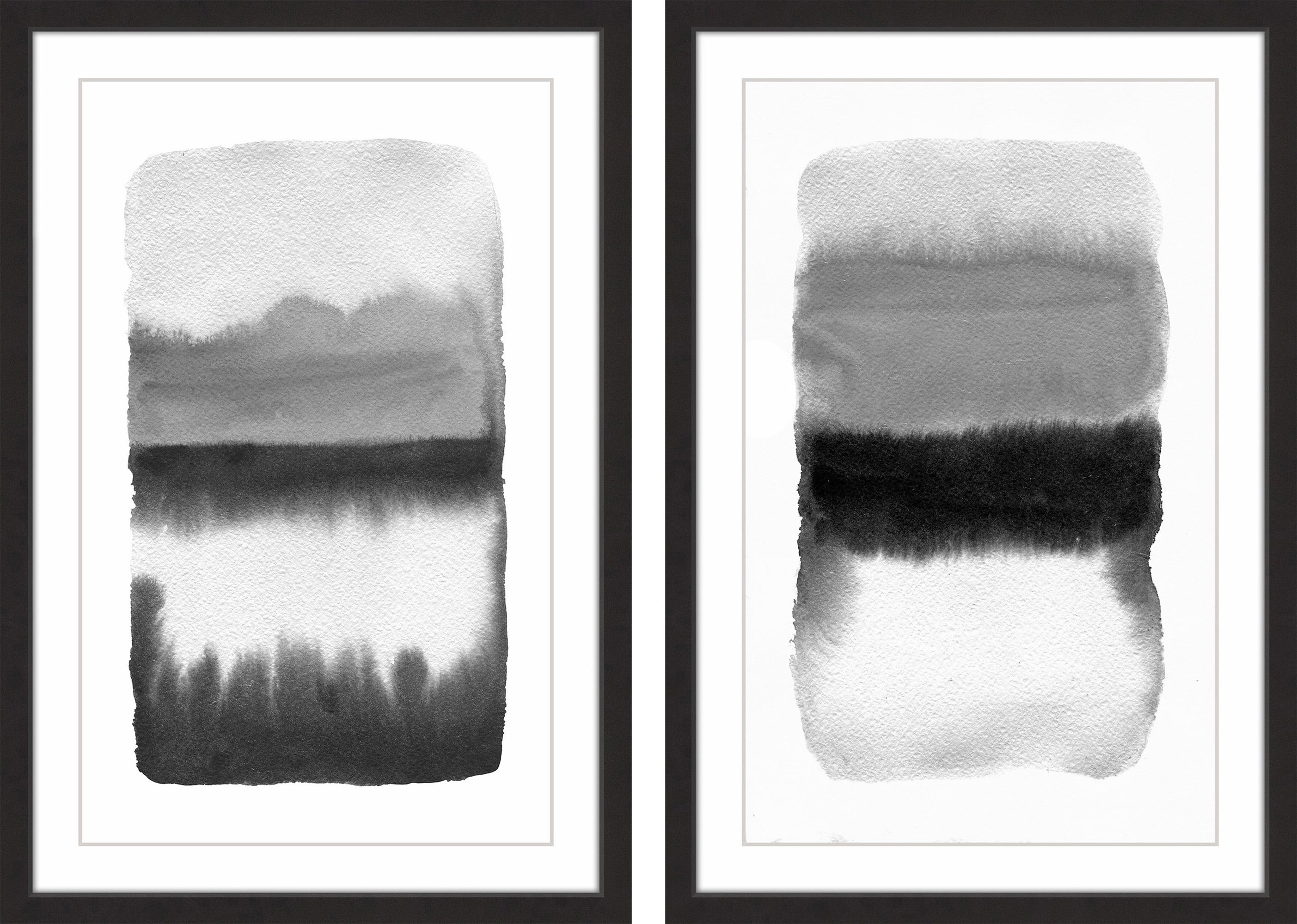 Marmont Hill Grey Transitions Diptych, 30" x 40"