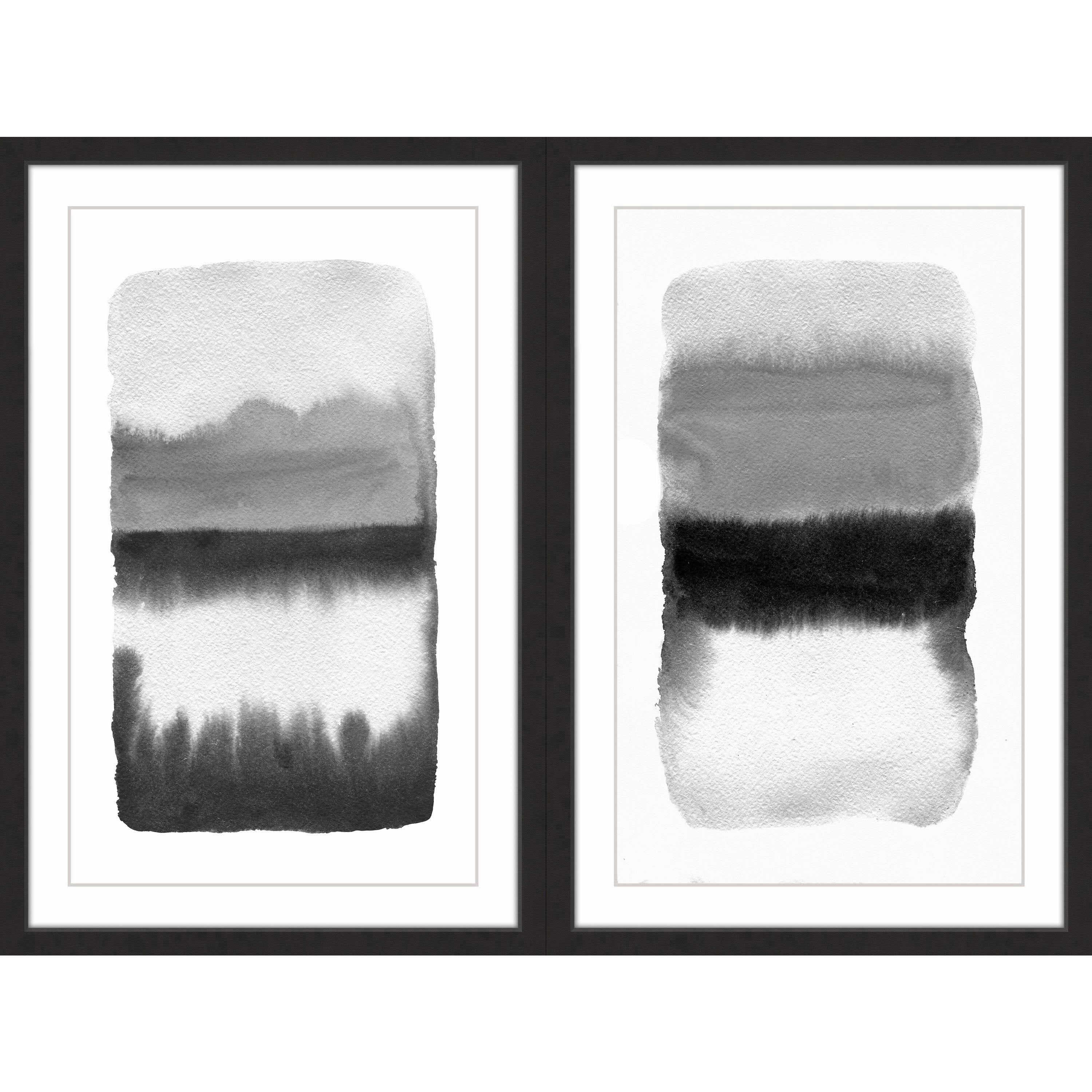 Marmont Hill Grey Transitions Diptych, 36" x 48"