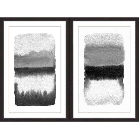Marmont Hill Grey Transitions Diptych, 36" x 48"