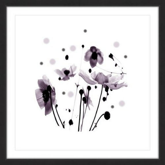 Marmont Hill "Grey Visions" by Katarina Snygg Framed Painting Print